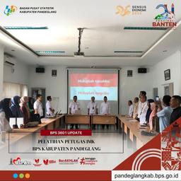 Pelatihan Petugas IMK 2024 BPS Kabupaten Pandeglang