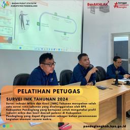 Pelatihan Petugas Survei IMK Tahunan 2024