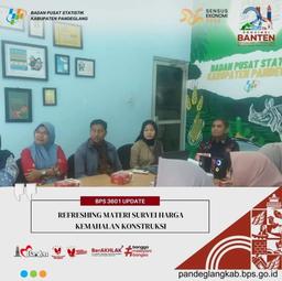 Refreshing Petugas Survei Harga Kemahalan Konstruksi 2024