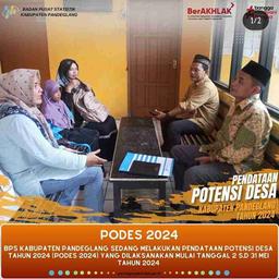 Pendataan Potensi Desa (Podes) 2024