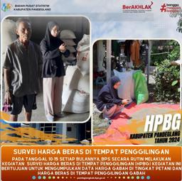 Survei Harga Beras di Tempat Penggilingan (HPBG) 2024